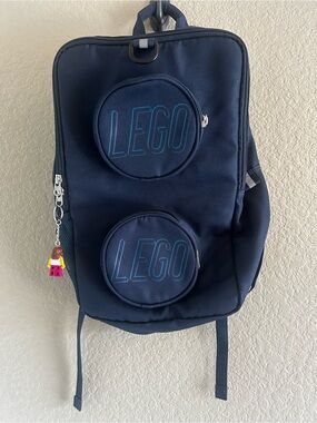 Lego Brick Backpack - Navy/ used